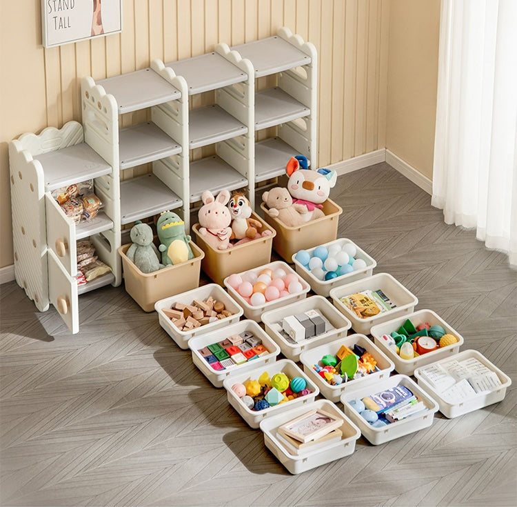 Toy storage solution with shelves and bins large storage NZ