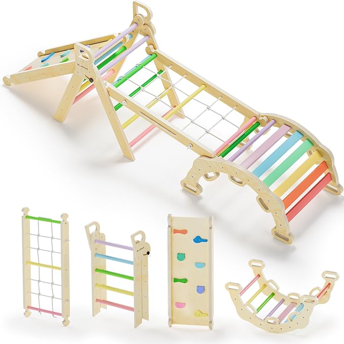 Montessori Style Multi Function Climbing Frame