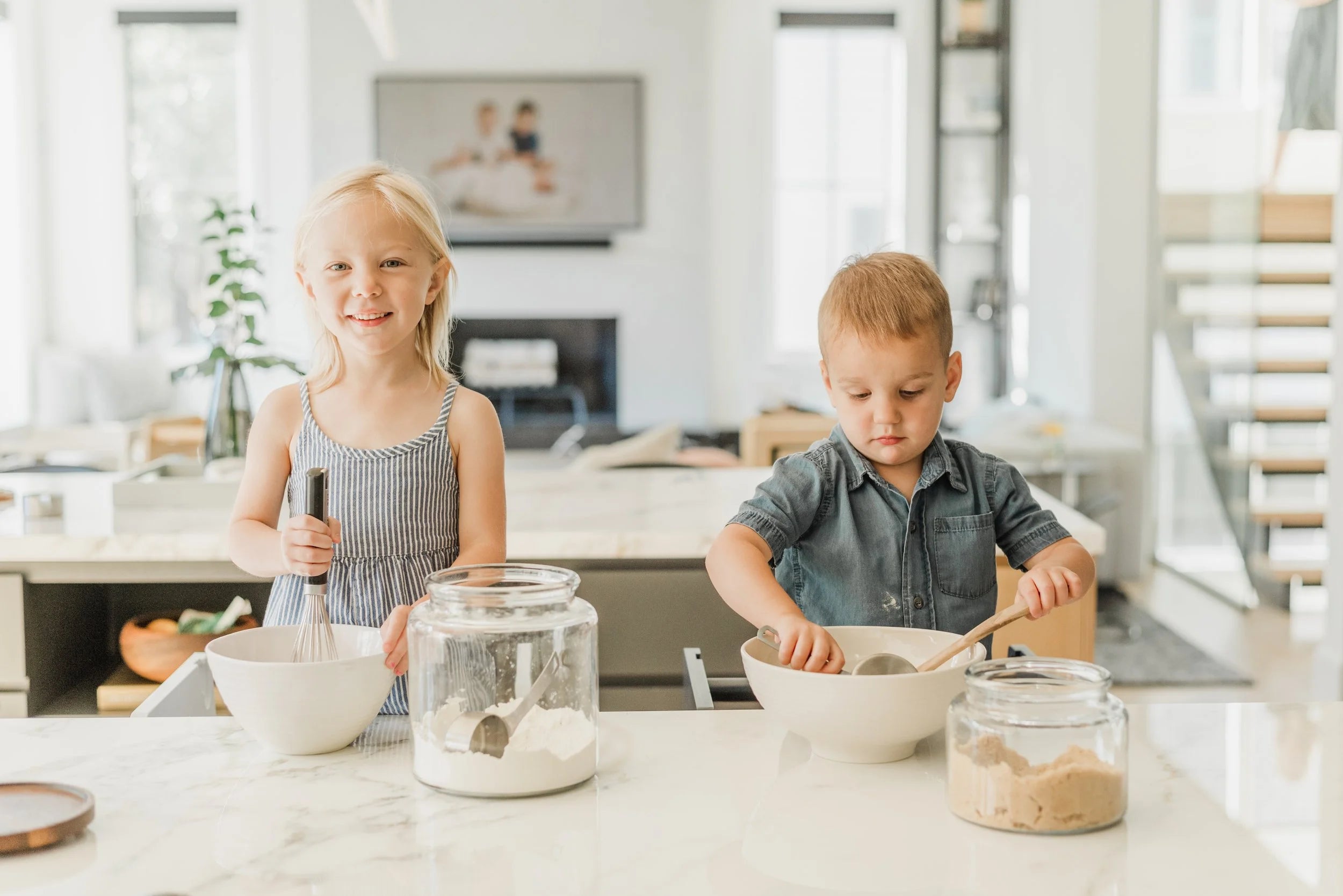 Get your kids to be your kitchen helpers with baking using our Montessori Style Learning Towers NZ