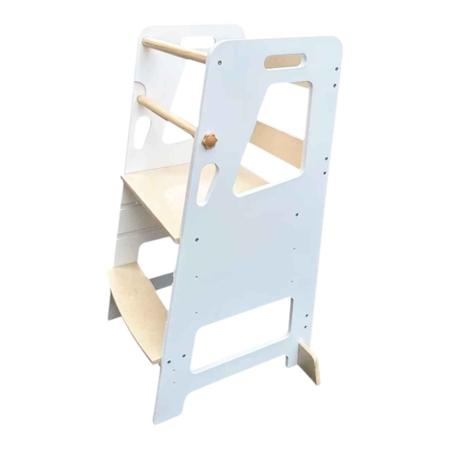 Toddler tower for helping at kitchen bench top for children