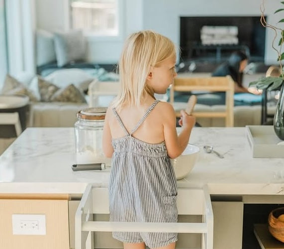 Montessori Style Learning Towers NZ get your toddler to become your kitchen helper