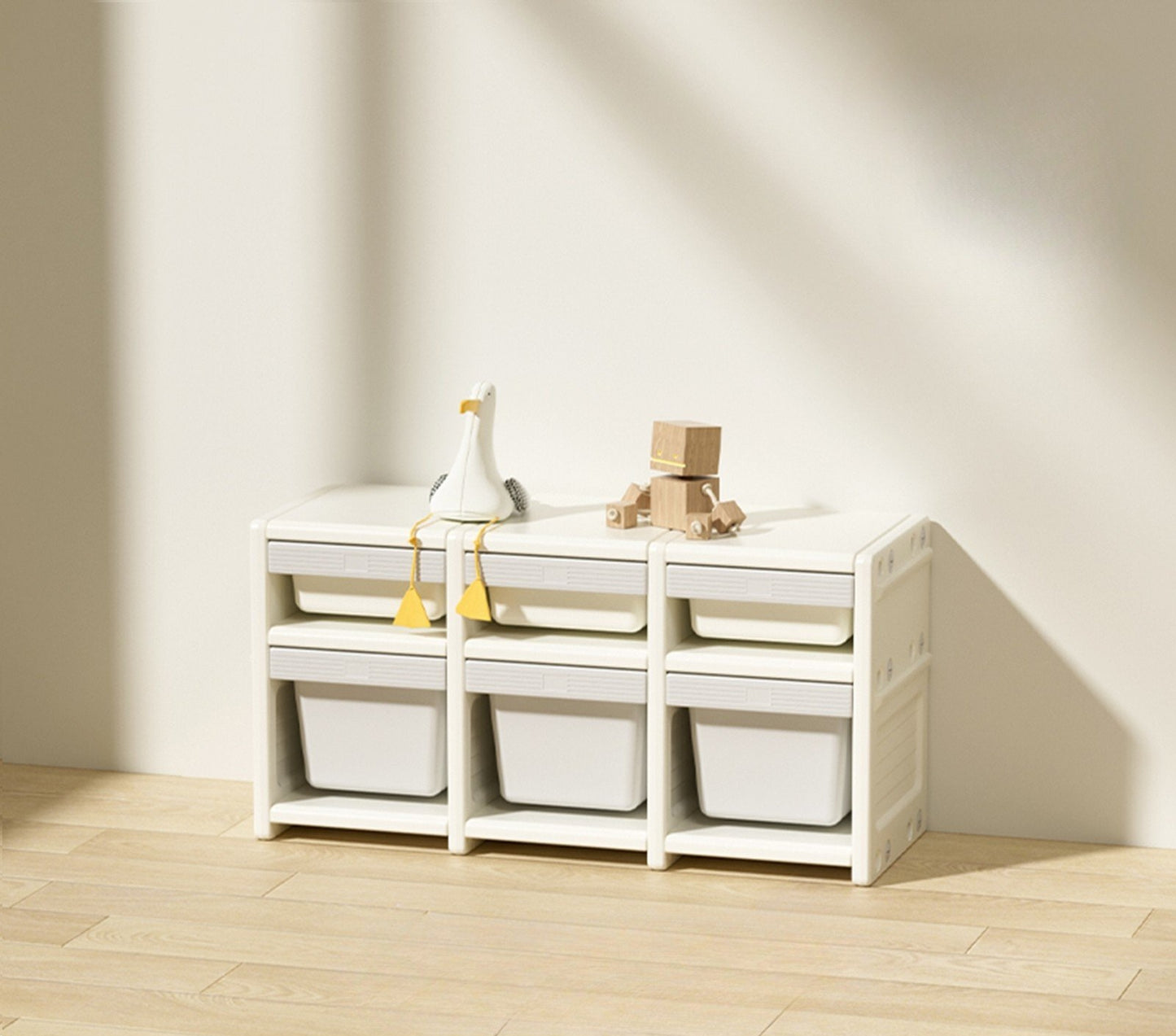 Modular Kids Toy Storage Drawers – Low Set Multi-Tier Organiser