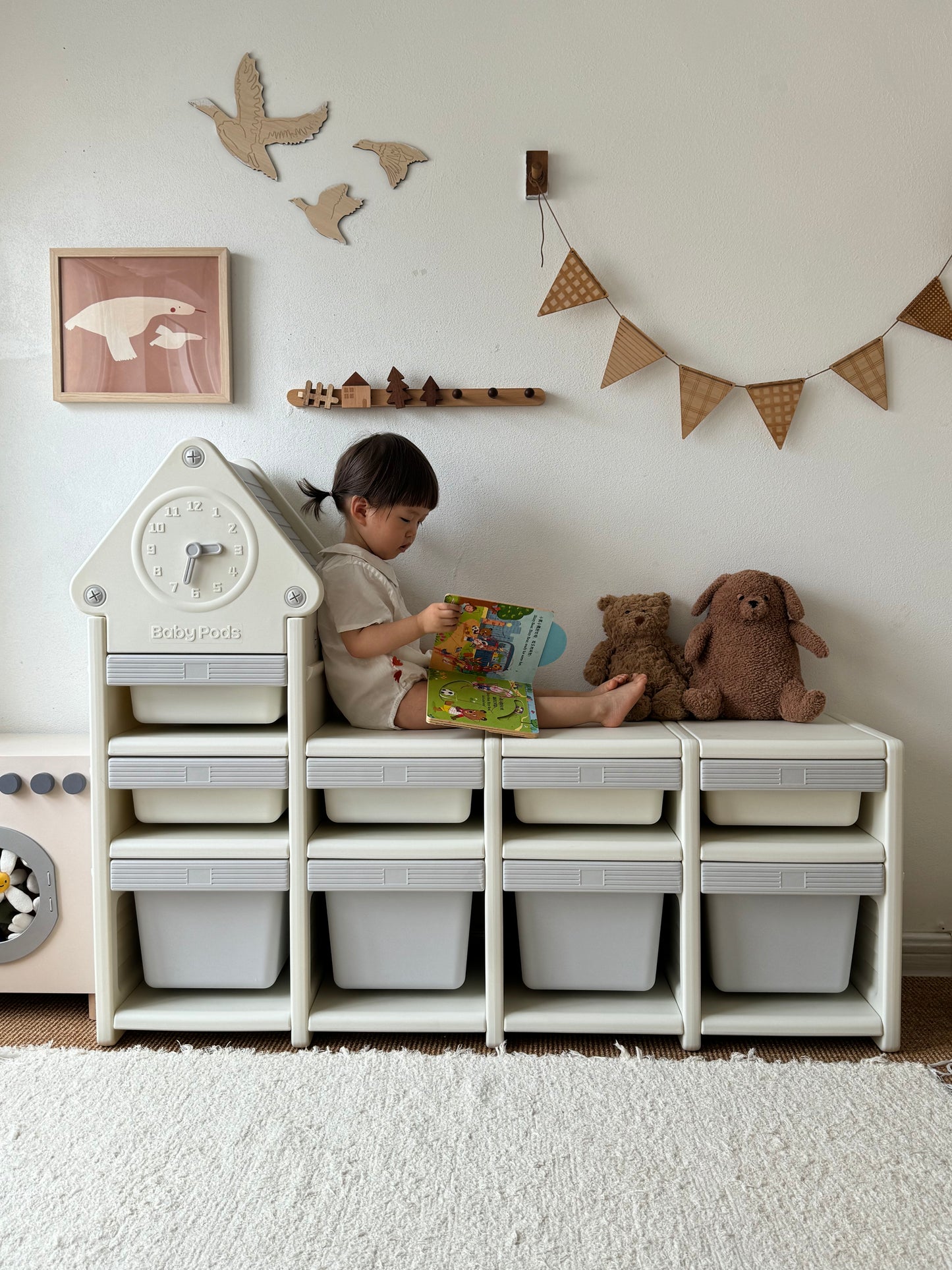 Modular Kids Toy Storage Drawers – Multi-Tier Organiser