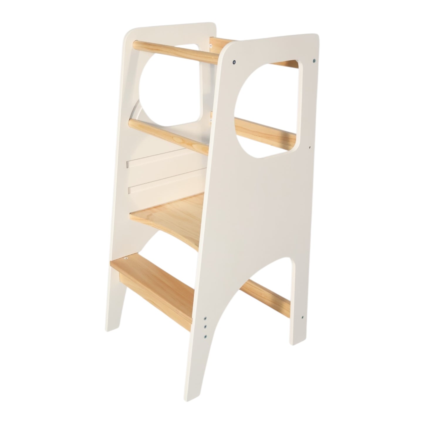Toddler Tower Montessori Style Kitchen Helper (White)