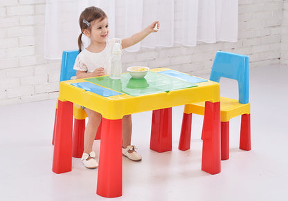 Toddler Table for Building Blocks | Multipurpose Kids Table & Chairs
