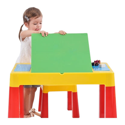 Toddler Table for Building Blocks | Multipurpose Kids Table & Chairs