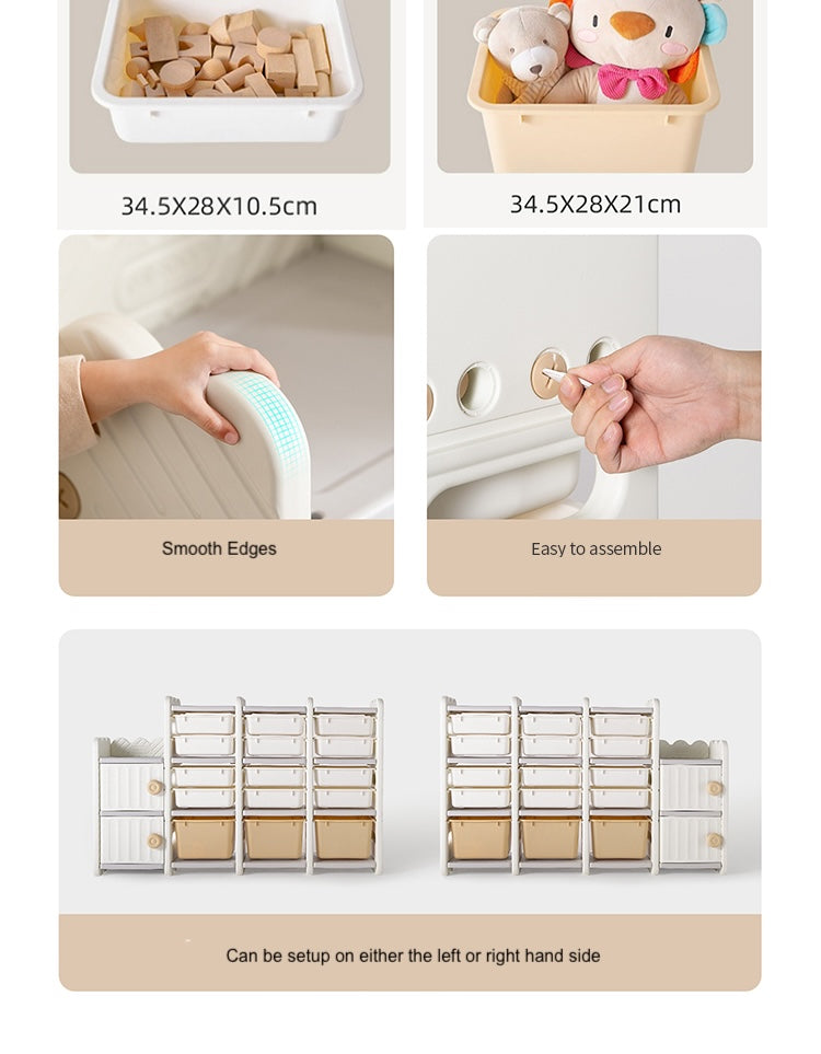 Children's storage units easy to assemble toy storage bins nz