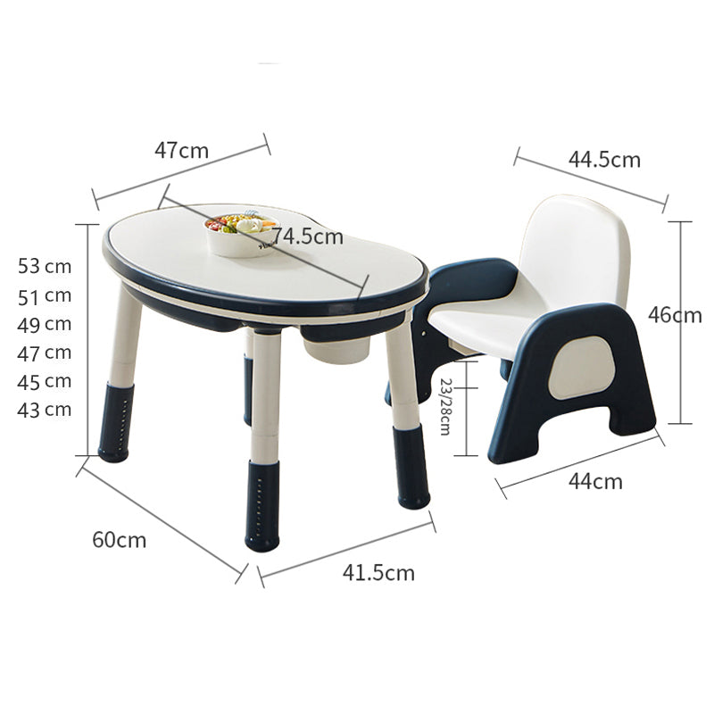 Montessori Style Table and Chairs Measurements with Storage NZ