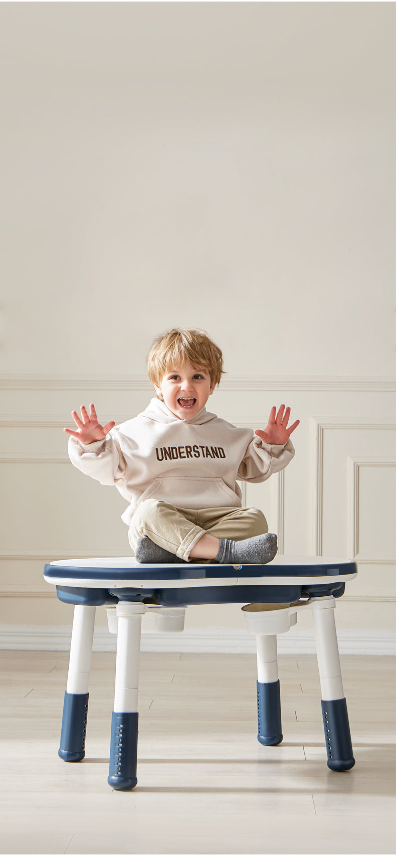 Sturdy table with extra strength for toddlers and kids NZ