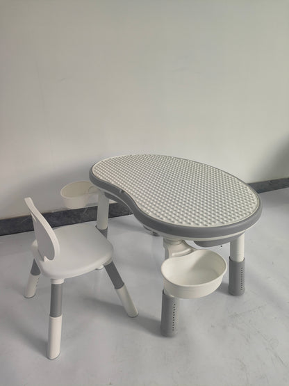 Duplo Children's Table Set Lego Toddler Table and Chair With Storage