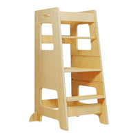 Toddler Tower Montessori Style Kitchen Helper (Wooden) – Wood