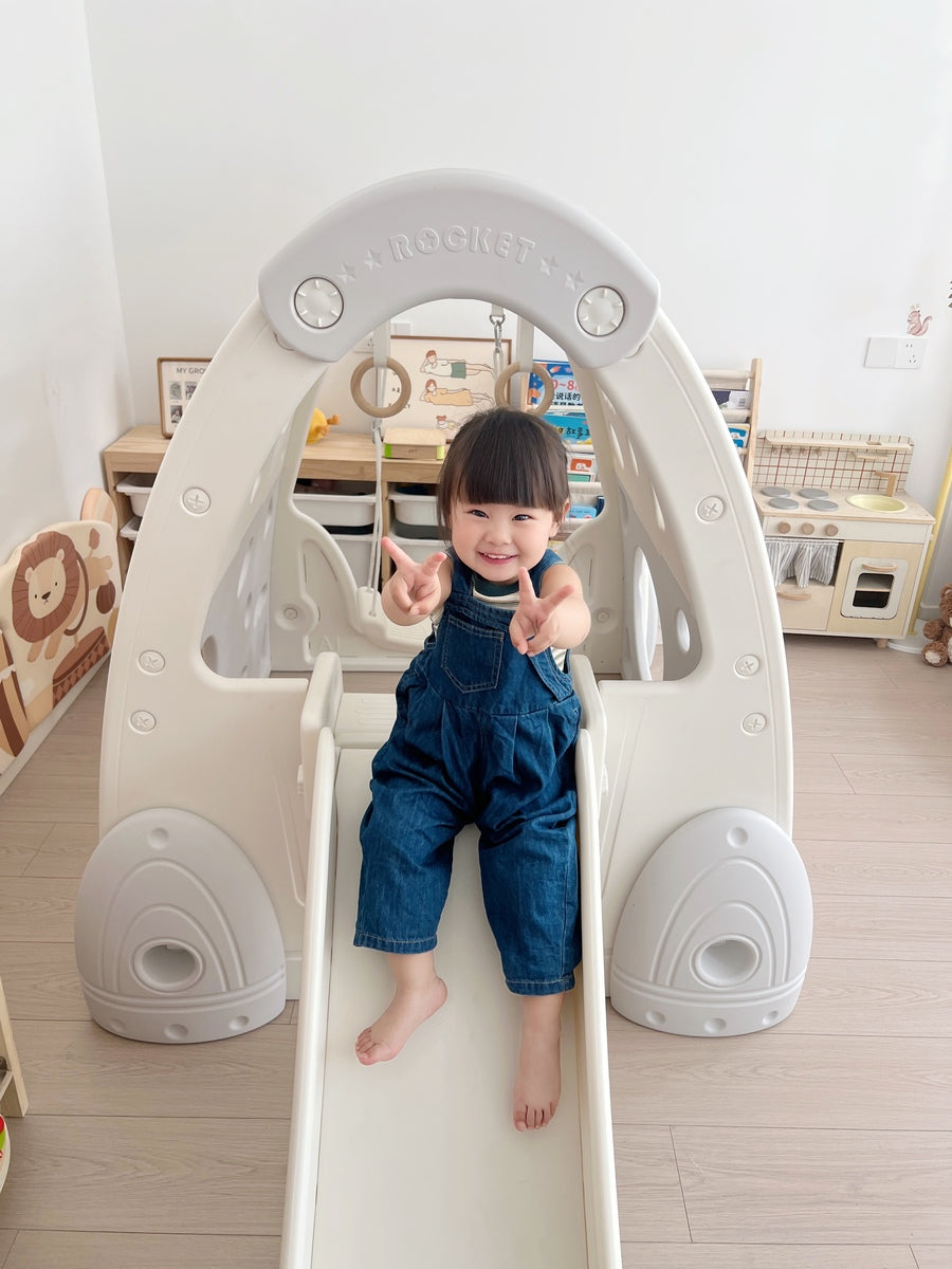 Multi-Functional Indoor Jungle Gym with Slide, Swing & Climbing Frame – Fun Playset for Toddlers