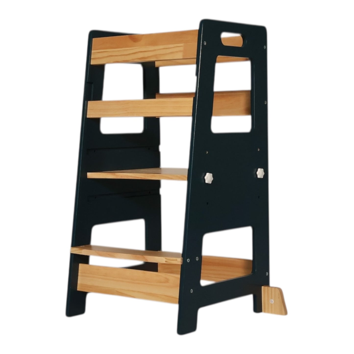 Toddler Tower Montessori Style Kitchen Helper (Navy Blue)