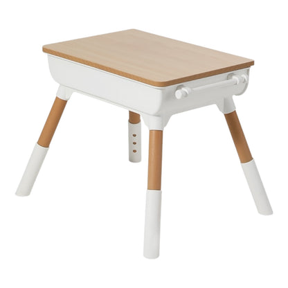 Scandi-style toddler desk for play and learning
